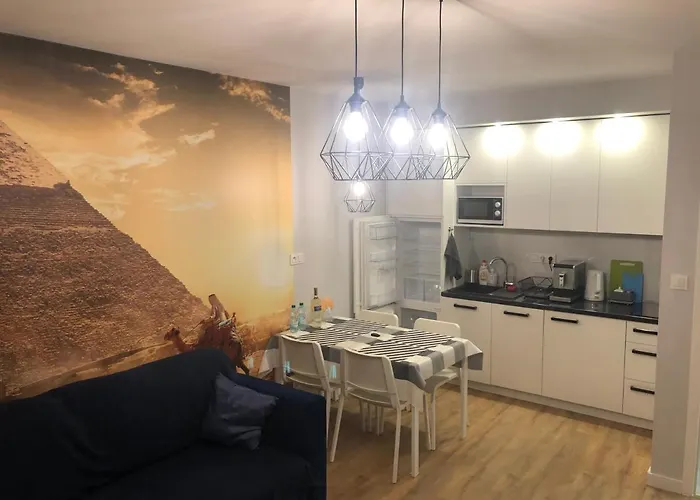 Klimatyzowany Apartament EGIPT z sauną i miejscem parkingowym